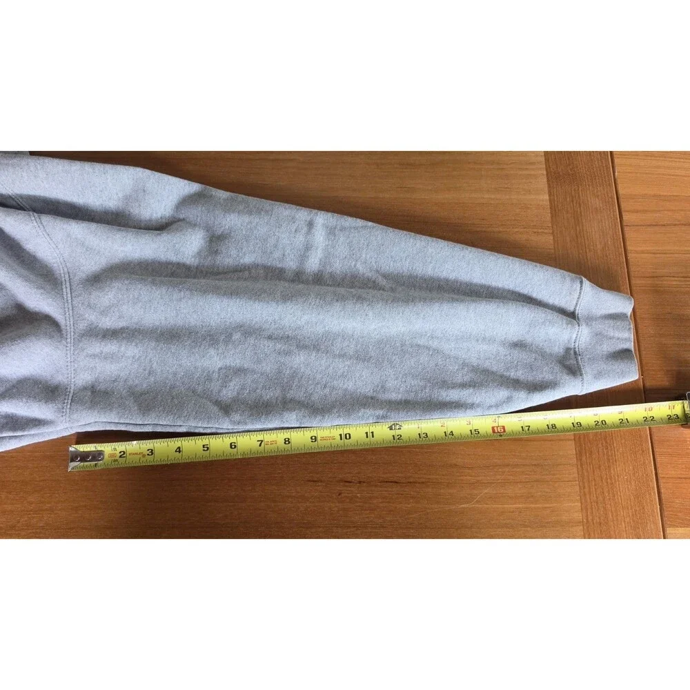 Carhartt Men's Grey Hooded Jacket Size 3XL Loose Fit